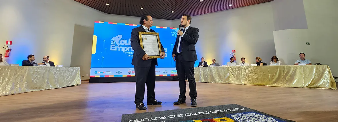 Tirso Meirelles se torna cidadão olimpiense em cerimônia no Olímpia+Empreendedora 2.0