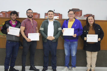 Em intercâmbio cultural, Câmara recebe visita de secretário municipal e vereador de Tupã