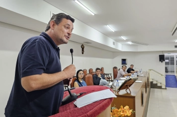 Prefeito abre ano legislativo e apresenta balanço do primeiro ano de gestão em Olímpia
