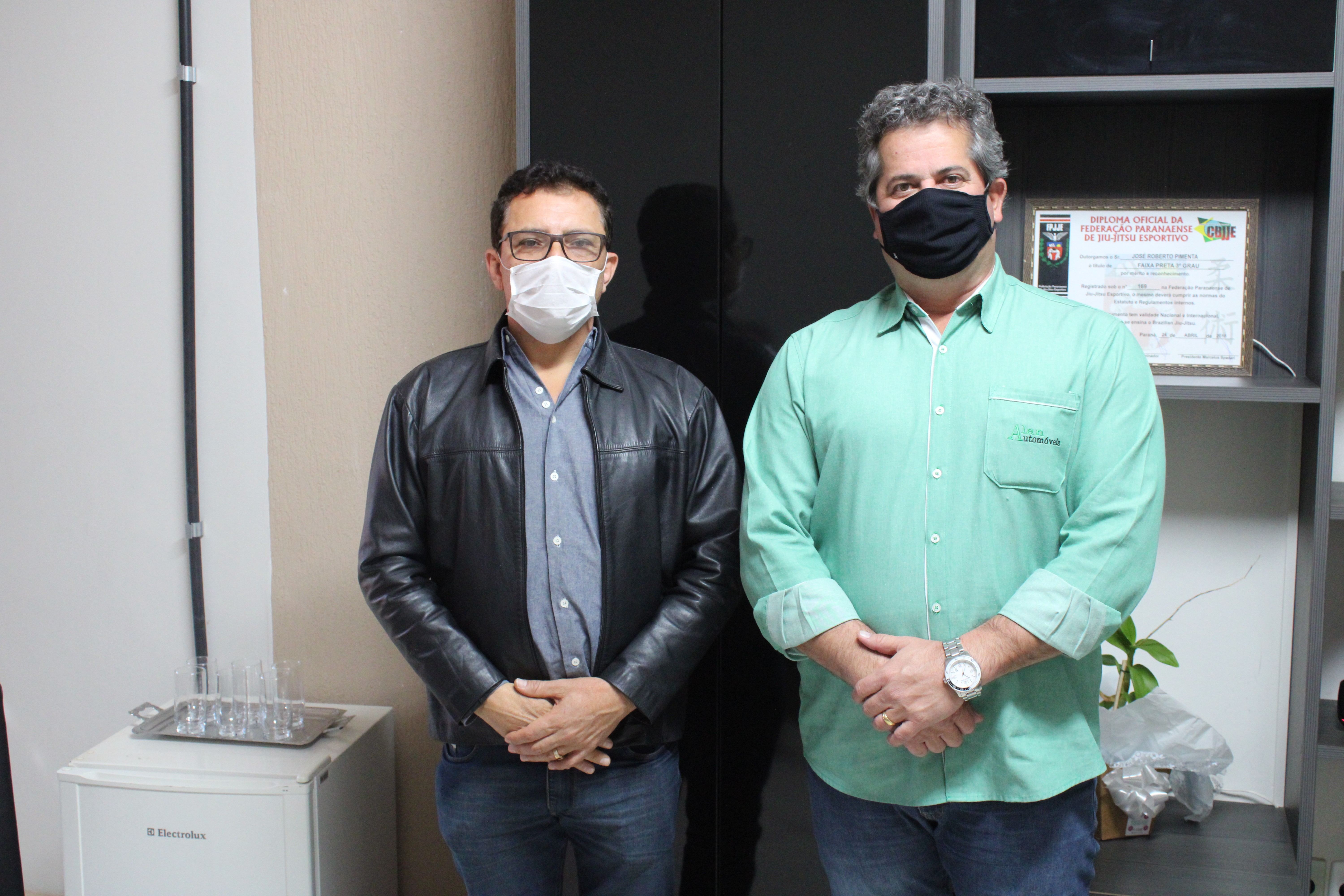 Vereador de Catanduva Alan Figueiredo visita a Câmara Municipal