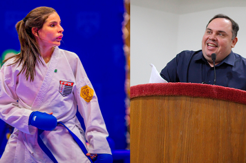 Júlia Mota é a nova homenageada com medalha do mérito esportivo