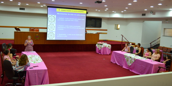 Cristina Reale realiza na Câmara palestra sobre a