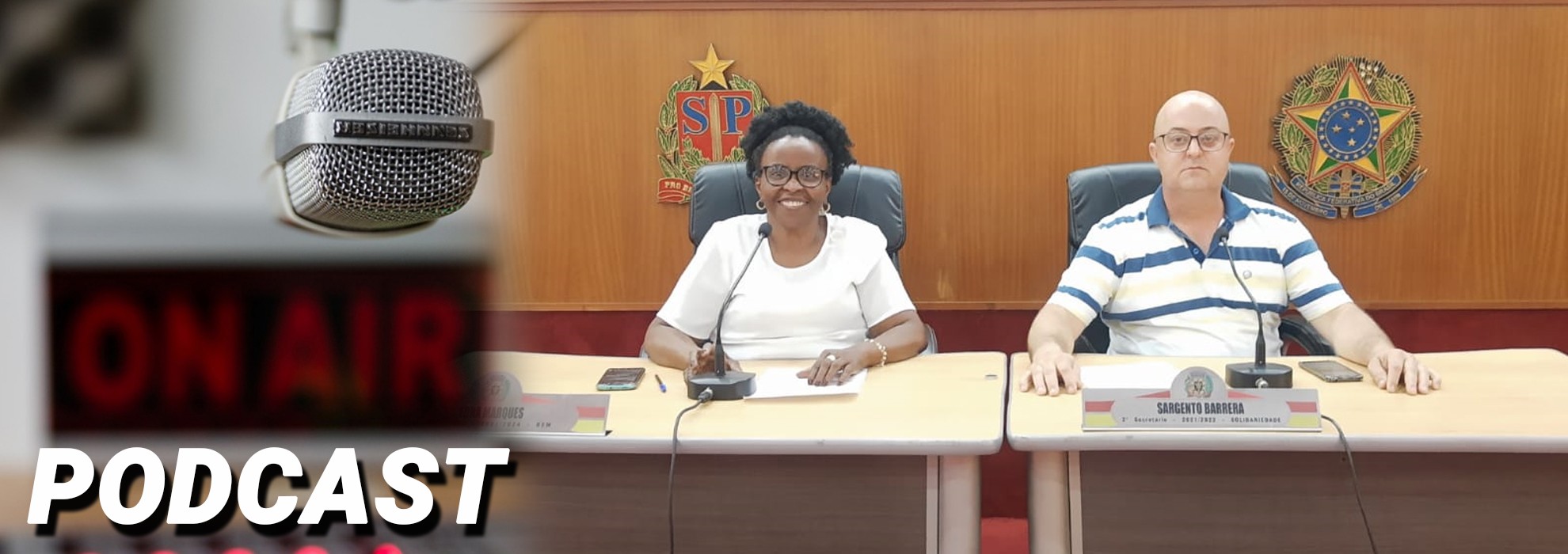 Conquista da criação de vagas de período integral é anunciada pelos vereadores Sargento Barrera e Edna Marques em live