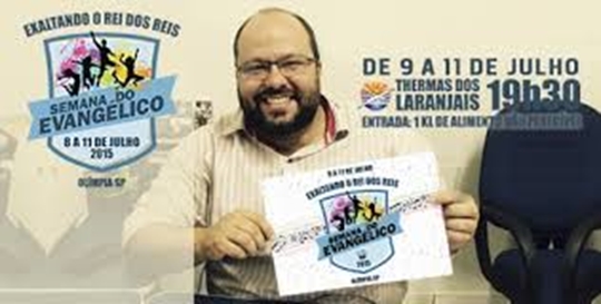 Semana do Evangélico criada pelo vereador e pastor Leonardo Simões começa quinta-feira