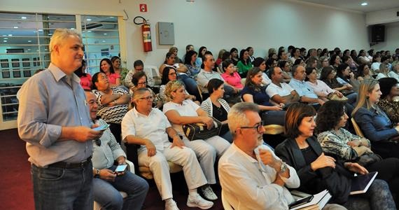 Envelhecimento ativo é tema de mais uma palestra enfocando o trabalho com idosos em Olimpia