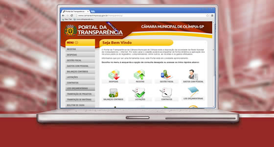 Câmara lança o Portal da Transparência