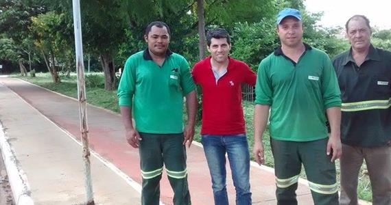 Vereador Marco Santos, continua os trabalhos mesmo com a câmara em recesso