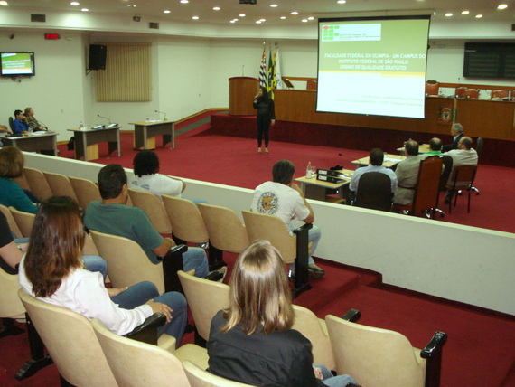 Vereadores aprovam 3 projetos e apoiam a instalação do campus Olímpia do IFSP