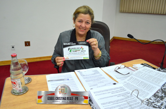 Iniciativa da Vereadora Cristina Reale, realiza Feirão do Emprego no sábado (11)