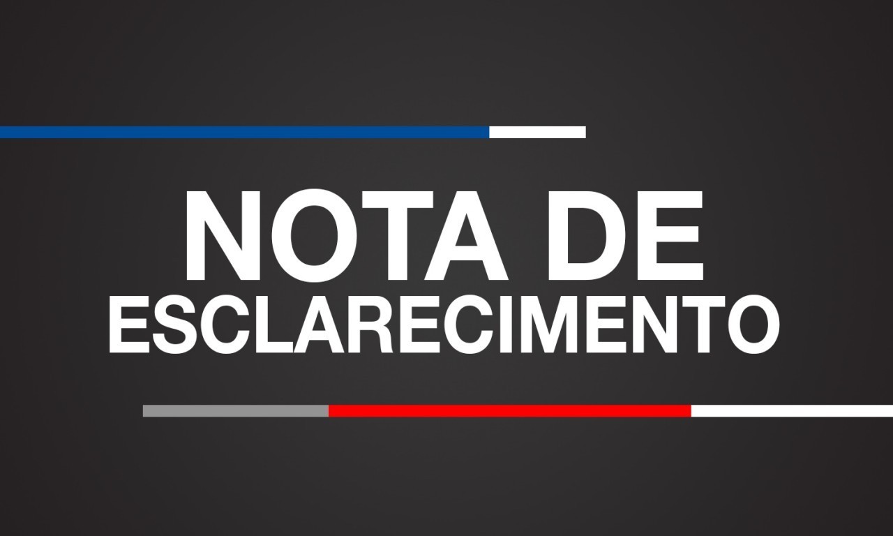 Nota de esclarecimento