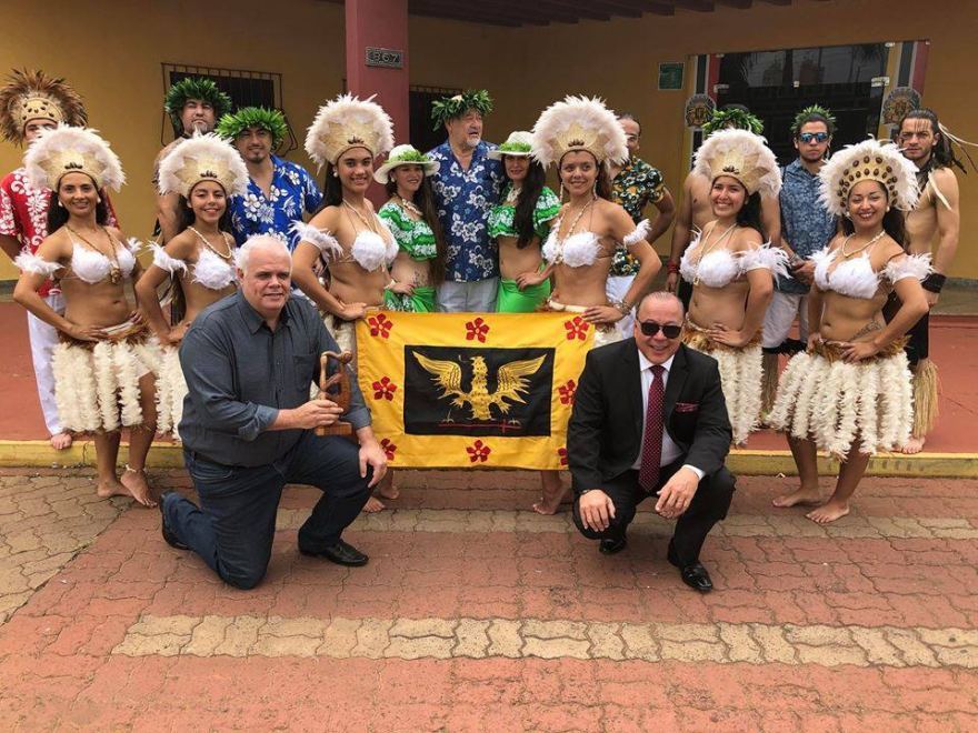 Grupo Folclórico do Chile visita a Câmara Municipal