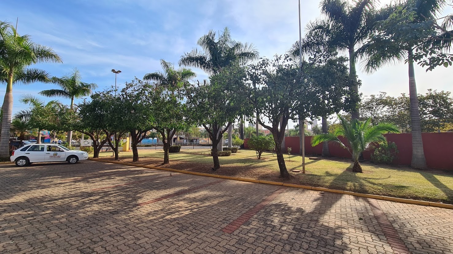 Câmara inicia processo de revitalização de seu jardim