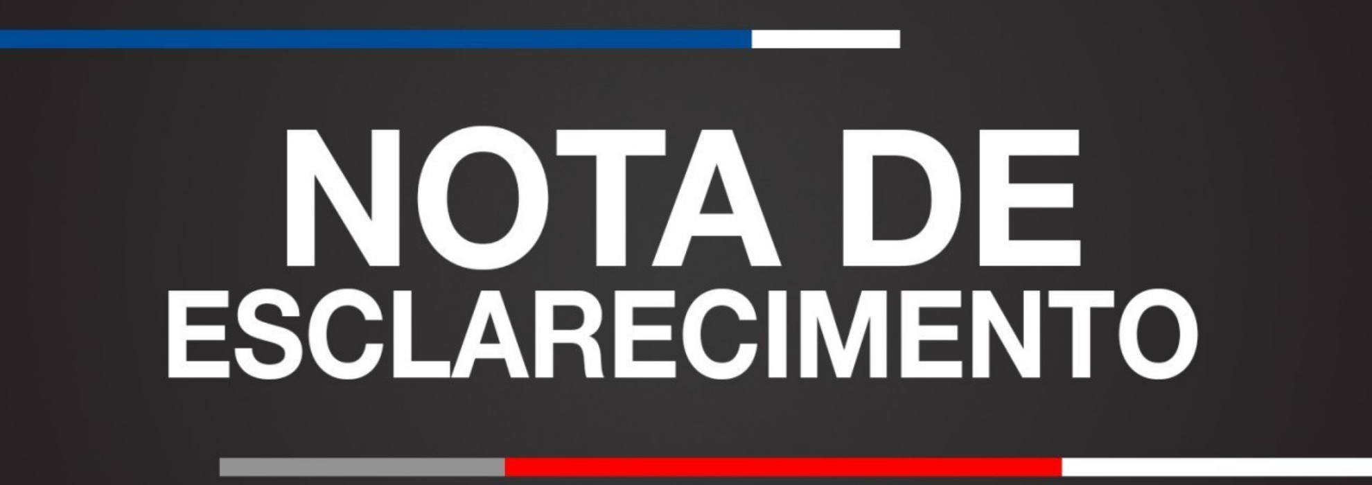 Esclarecimento acerca de informações divulgadas sobre compras de impressoras